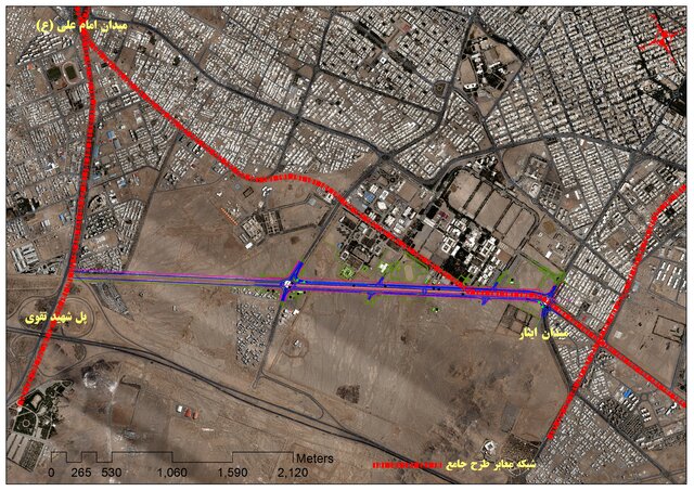 ساخت و ساز دانشگاه یزد در اراضی موسوم به جاده گازی