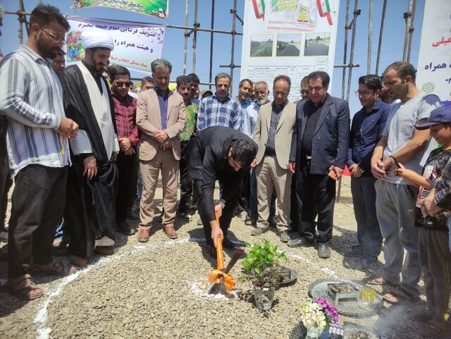 کلنگزنی اولین مجتمع مسکونی کارگاهی استان همدان در ملایر کلنگزنی اولین مجتمع مسکونی کارگاهی استان همدان در ملایر