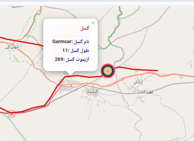 گسل گرمسار مسبب احتمالی زلزله صبح امروز استان سمنان